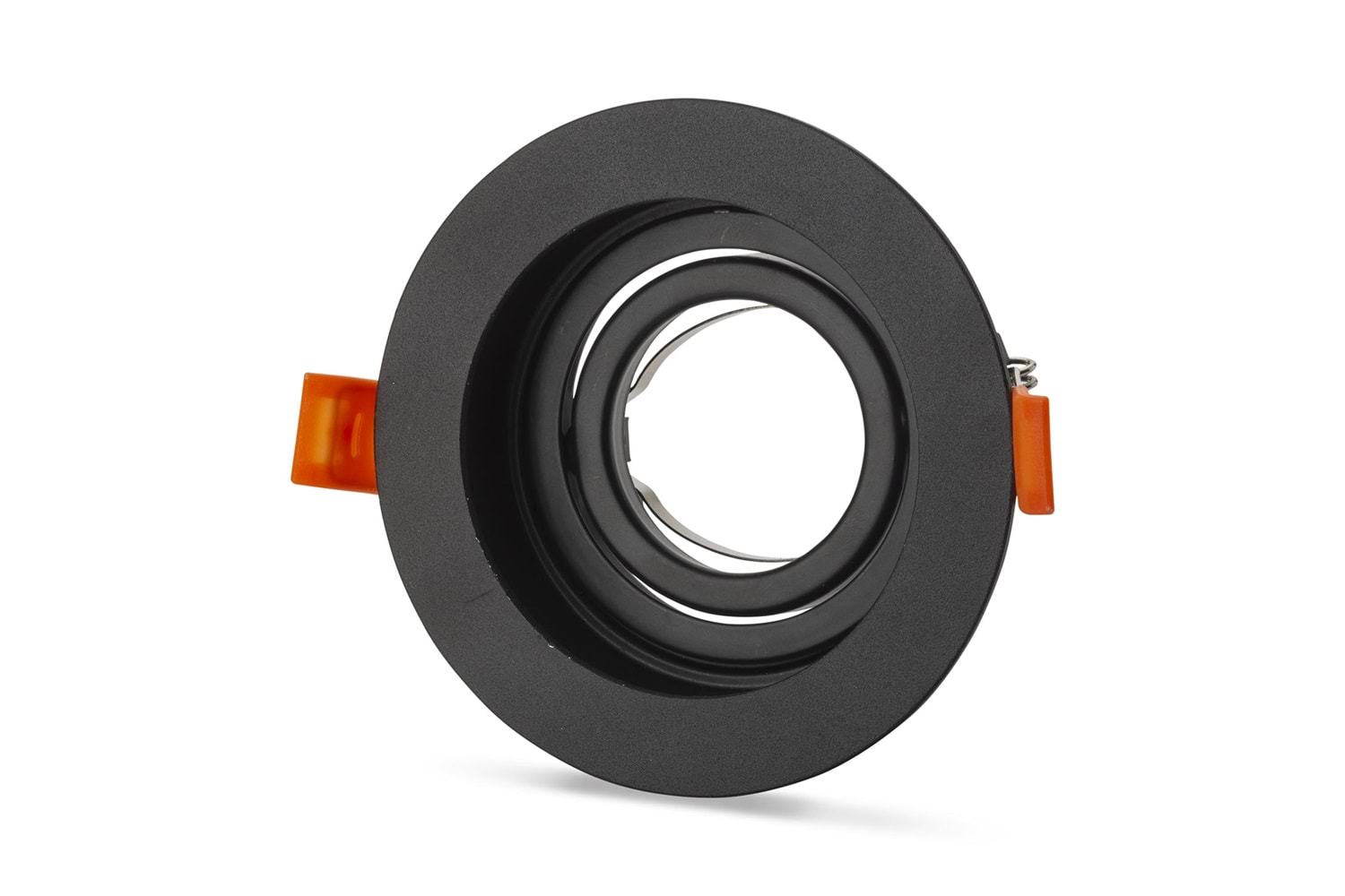 Yuvark Siyah Dekoratif GU10 Spot Kasa